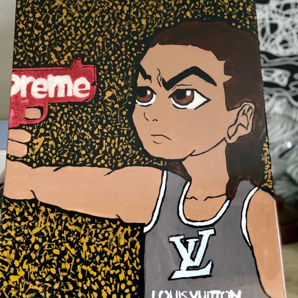 MATCHING BOONDOCKS CANVAS ART